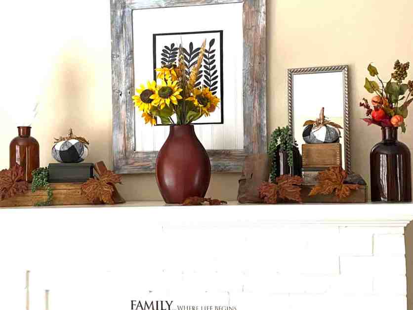 IMG_8619 | goodthoughtsgoodlives mantle/fall decorating