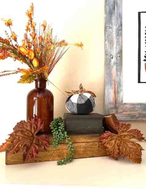 IMG_8654 | goodthoughtsgoodlives mantle/fall decorating