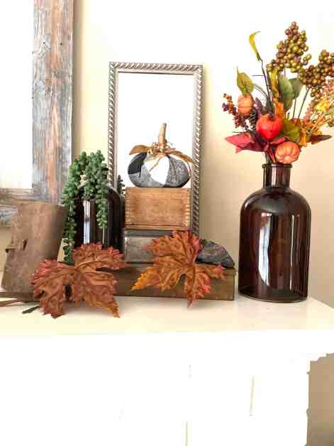 IMG_8655 | goodthoughtsgoodlives mantle/fall decorating