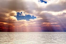 opening in clouds/God's will