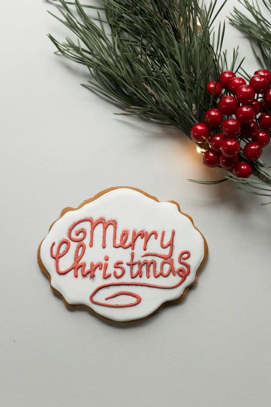 Merry Christmas cookie/talking about Christ