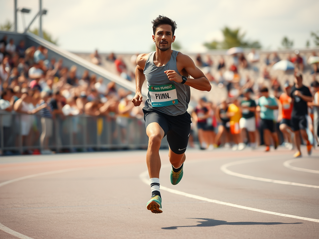 person running/prayer