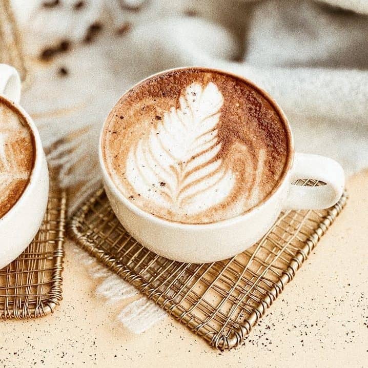 coffee art on cups/depression