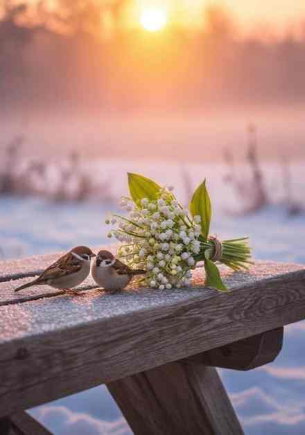 birds on a bench/rescue


