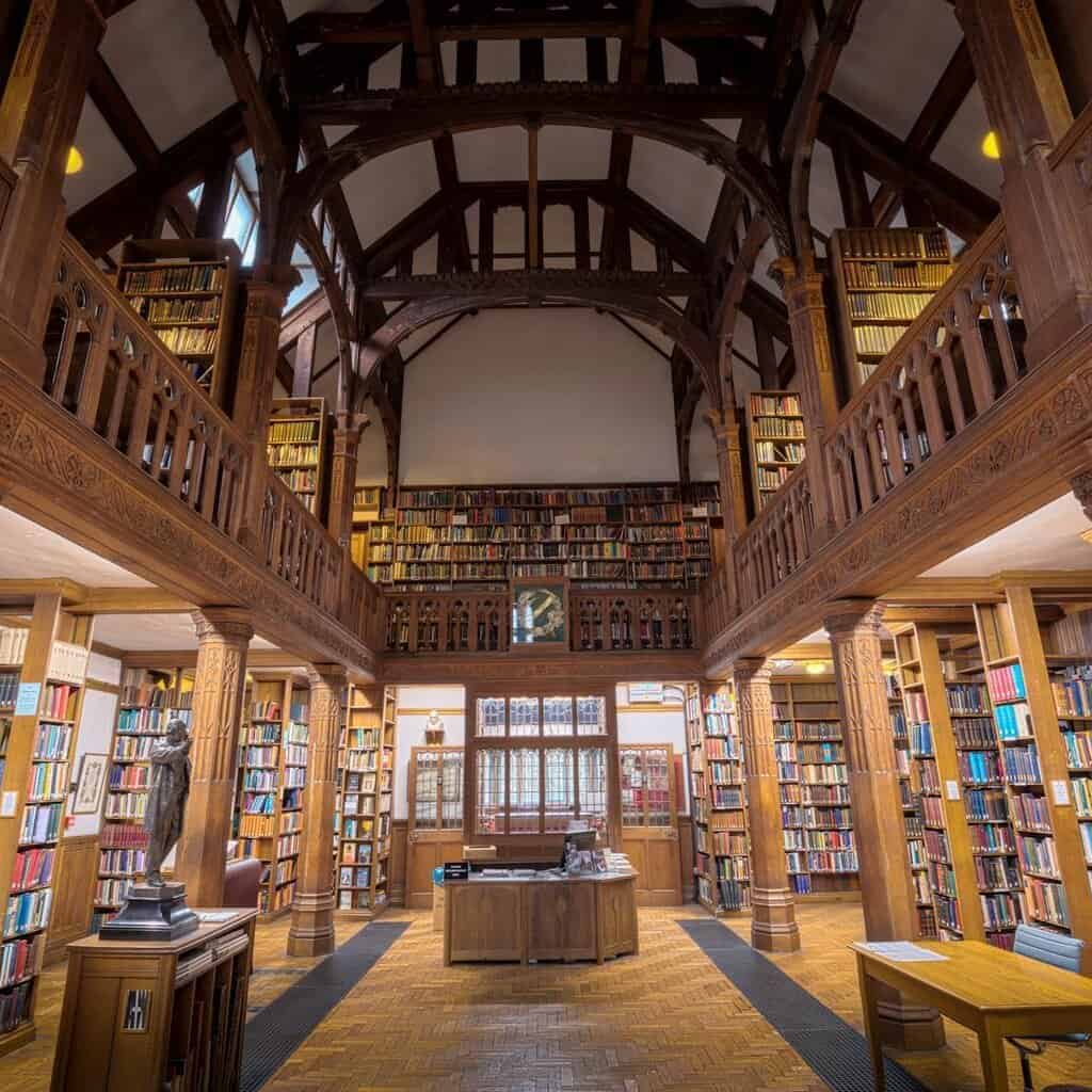 pexels-photo-31376732 | goodthoughtsgoodlives stunning interior of gladstone s library in wales/fear