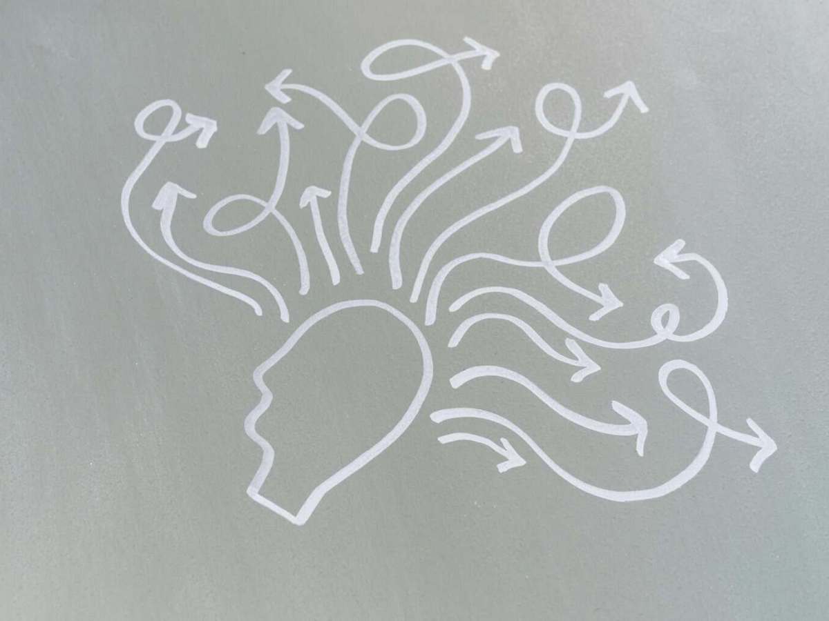 thoughts taking different paths