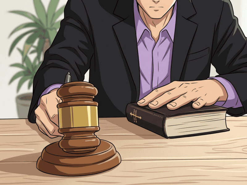brown gavel