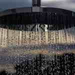 close up shot of a shower head
